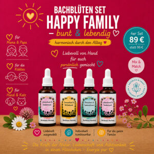 Happy Family Bachblüten Set